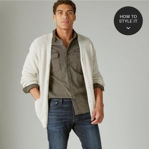 NWT Lucky Brand 410 Athletic Slim Jeans Briny Deep